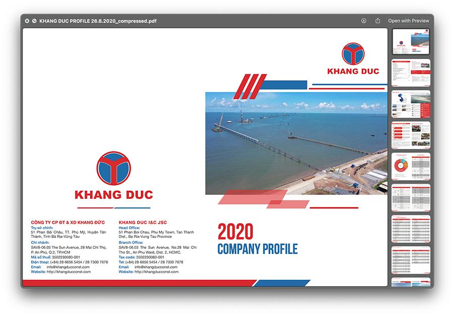 khang duc company profile 2020