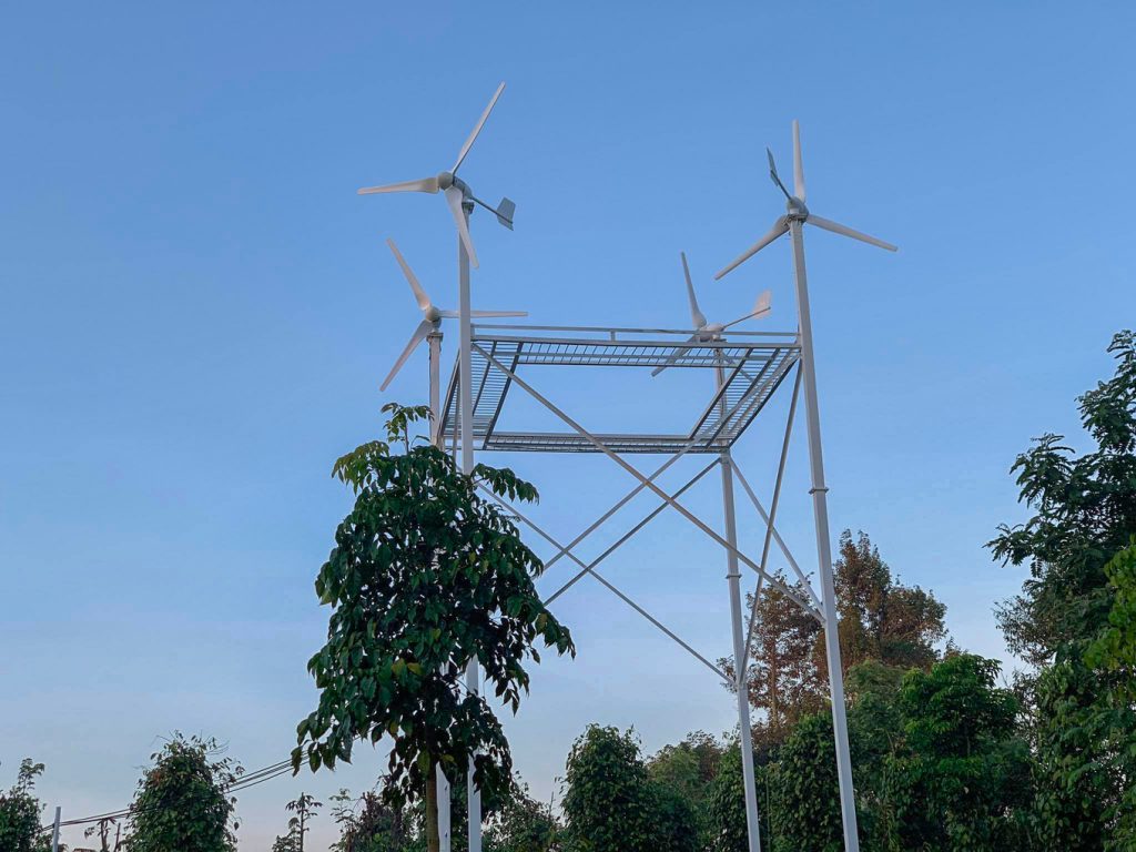 Xu hướng lắp điện gió thay một phần điện lưới ở nông thôn