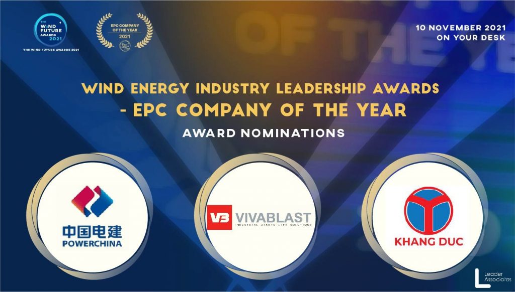 Khang Duc is proud to be nominated as top 3 "EPC Company Of The Year"