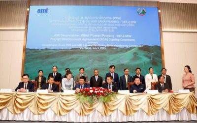 Doanh nghiệp Việt Nam đầu tư mạnh cho dự án điện gió tại Lào