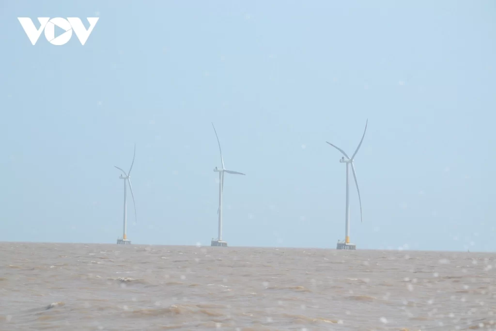 Tiền Giang xây dựng 5 dự án điện gió tại vùng ven biển