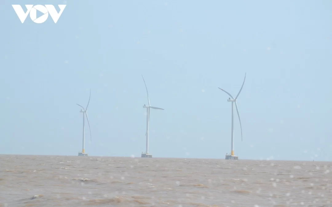 Tiền Giang xây dựng 5 dự án điện gió tại vùng ven biển